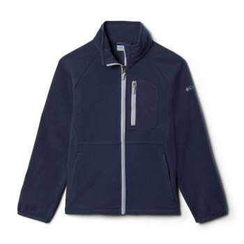 Columbia Fast Trek III Full Zip Fleece, Chamarras Azul Marino Grises Para Niño | 037165-FWQ